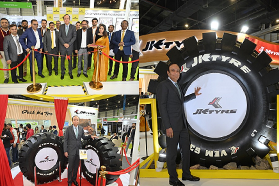 JK Tyre Launches Advanced OTR Tyres for Mining Equipment at Bauma Conexpo 2024
